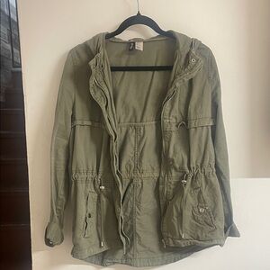 Olive Green Army Style Women's Jacket